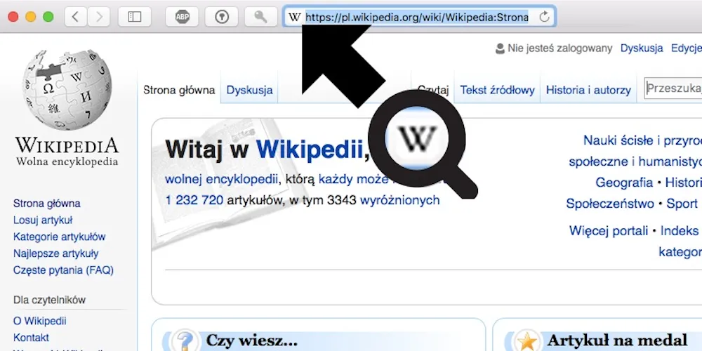 Własna ikona w pasku adresu (favicon)