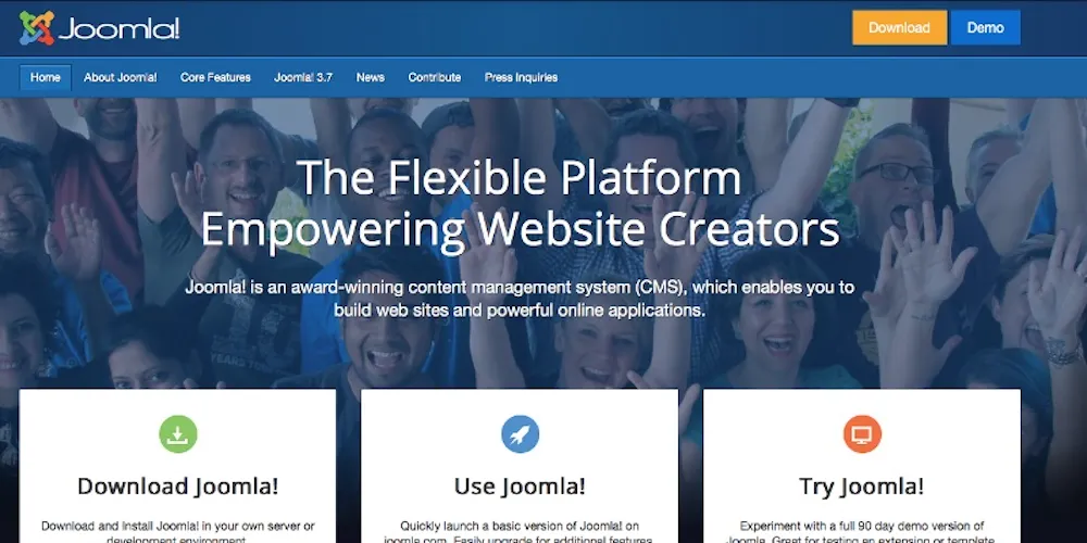 Joomla! jako rozbudowany system CMS