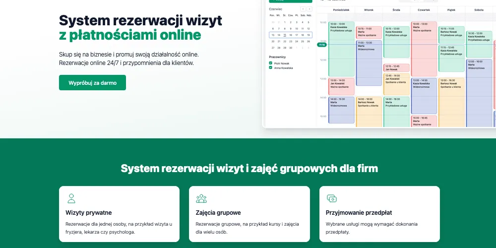 Jaki system rezerwacji wizyt online wybrać?