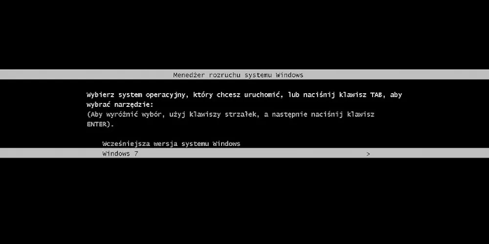 Zbędny system na liście wyboru